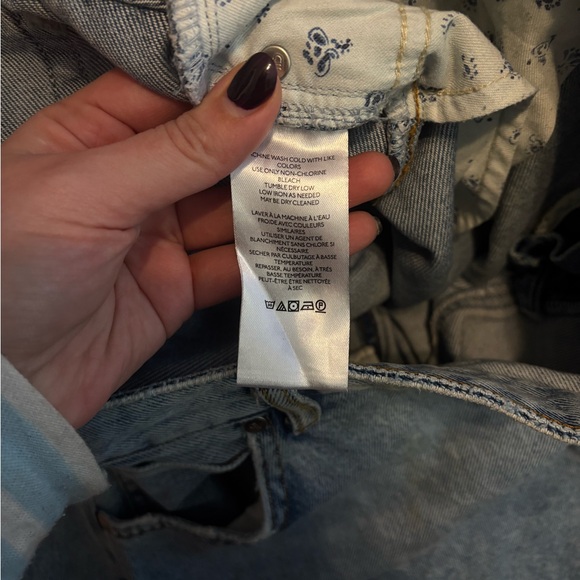 Pilcro Light Blue Denim Skirt - Picture 7 of 11